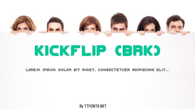Kickflip (BRK) example